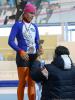 Кристина Грумандь | Награждение - Юниорки (3000 метров) (Финал Кубка России по конькобежному спорту 2014)