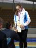Екатерина Стрелкова | Награждение - 1500 метров (Чемпионат России по шорт-треку 2014)