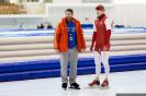 Дмитрий Тыклин и Денис Анисимов | Тренировка и открытие (Чемпионат России по конькобежному спорту 2015)