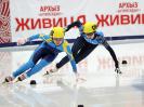 Инна Симонова и Лия Степанова | 14.11 - Женщины 500м, ПреПредварительные (ISU World Cup Short Track 2013)